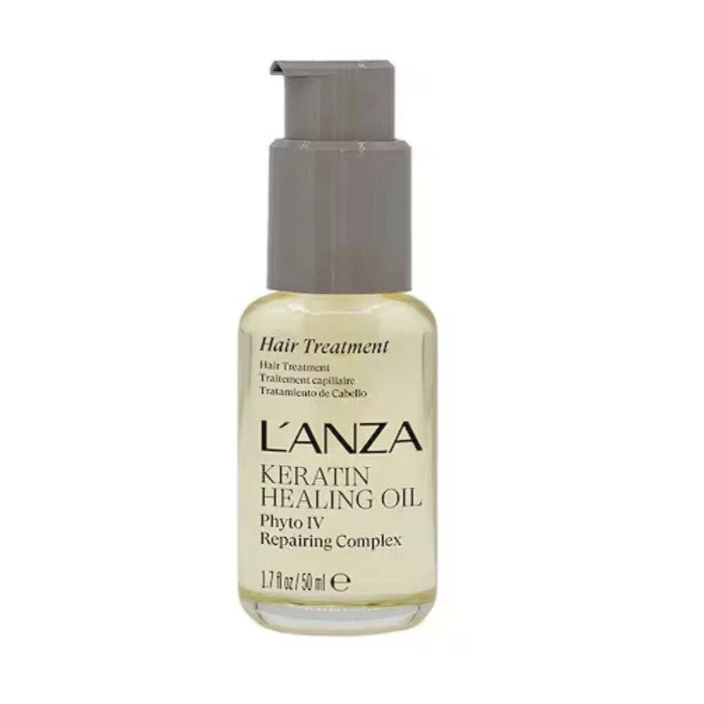 L'anza Keratin Healing Oil Hair Repairing Treatment  1.7fl oz 50ml New In Box